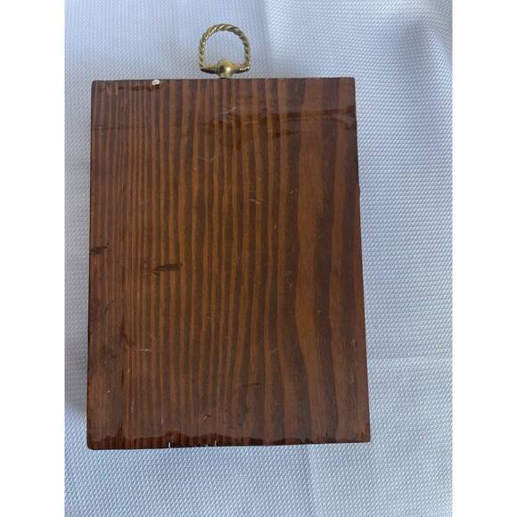 Vintage Leonora Quarterman Savannah GA Wooden Plaques Set of 4 - Picture 9 of 12